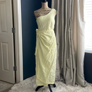 Free People Yellow Dress Medium NWT